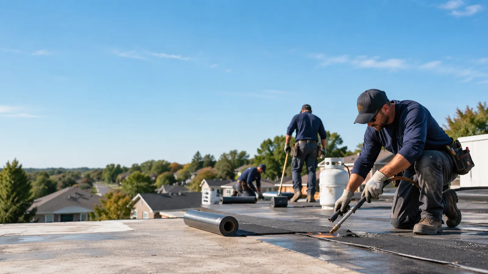 Flat Roof Leak Repair providers in Houston, DE